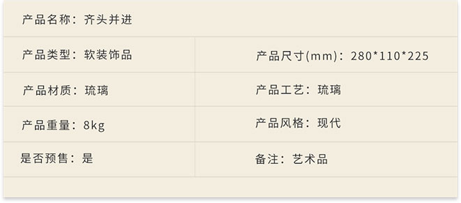 新中式家具軟裝設(shè)計(jì),琉璃擺件,齊頭并進(jìn)詳情.jpg